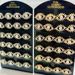 Arito ojo strass pack x12