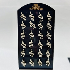 Arito serpiente strass pack x12 - comprar online