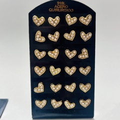 Arito corazón strass pack x12 en internet