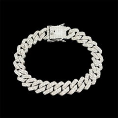 Pulsera cubana Strass 1.3cmx22cm elegir color - comprar online