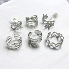 Anillo ajustable acero quirúrgico caja x36 elegir color - comprar online