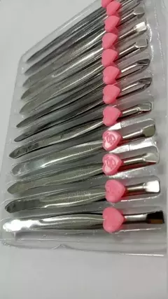 12 pinzas de depilar
