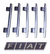 Kit Insignias Parrilla Rejilla Fiat Uno/duna/fiorino