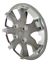 Taza Negro Mate Rodado 14 Peugeot 206.207.306.405 Y Partner. - fersanz