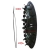 Kit 4 Tazas Negro Mate Rodado 15 Sandero-logan-kangoo - fersanz