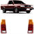 Juego 2 Faros Traseros Tricolor Vw Saveiro G1 Años 91.92.93.94.95.96.97 - comprar online