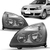 Juego De Ópticas Renault Clio Fondo Negro Años 2003 Al 2012 - comprar online