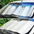 Cortina Parasol Para Parabrisas Auto/camioneta 150 X 70 Cm - fersanz