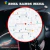 Centro Llanta Gris Aplicables A Peugeot 206.207.208.308.408 Logo Cromado - fersanz