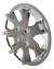 Taza Negro Mate Rodado 14 Peugeot 206.306.405.207.partner - tienda online