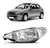 Optica Peugeot 206 Vidrio Liso Parábola Simple 2004 Al 2012