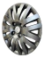 Juego 4 Tazas Rodado 13 Negras Vw Gol. Senda Y Saveiro - comprar online