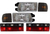 Kit Opticas Con Reten, Giros Del ,faros Tras Fume Vw Gol G1 - comprar online