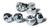 4 Tuercas Antirrobo Llanta Chapa Ford Focus/ecosport/fiesta