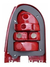 Juego De 2 Faros Traseros Vw Gol G3 Base Roja Años 99 Al 05 - comprar online