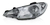 Optica Peugeot 206 Vidrio Liso Parábola Simple 2004 Al 2012 - comprar online