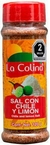 SAL CON CHILE Y LIMON 120 GR LA COLINA