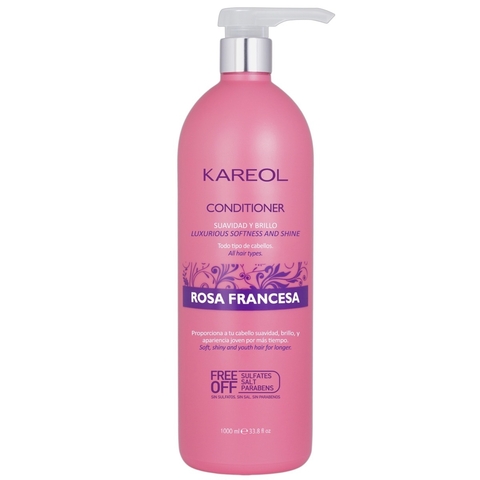 Kareol Rosa Francesa Acondicionador · Suavidad Brillo 1litro