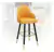 Silla De Bar De Lujo Ligero Con Respaldo 360 °