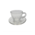Set x6 Tazas de Vidrio con Platito Ankara 230ml en internet