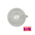 Set x6 Tazas de Vidrio con Platito Kandy 230ml - Big Shop