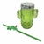 Vaso Jarro Infantil Cactus Vidrio Con Sorbete 18SPSXR - comprar online