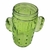 Vaso Jarro Infantil Cactus Vidrio Con Sorbete 18SPSXR en internet