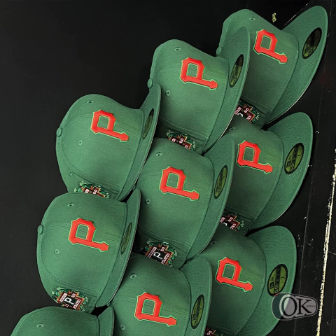Pittsburgh Pirates (1960 Pittsburg Patch) Verde Bosque 59FIFTY - comprar en línea