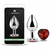 Plug Anal Metal con diamante de Corazón - Large - comprar online