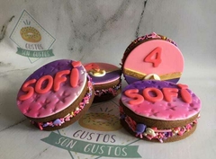 Alfajores personalizados (Por 6 unidades) - comprar online