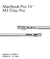 MACBOOK PRO 14 M3 PRO 18GB 1TB MRX73 - tienda online