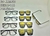 Armação de Óculos Clip On Lentes Amarelas GMA_KA2950