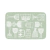 INDIVIDUAL ESTAMPADO RECTANGULAR PVC