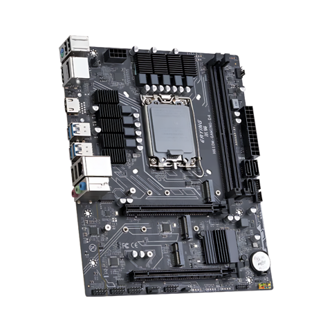 ERYING H610M Placa-mãe para jogos USB3.2 PCIE4.0x16 LGA1700 Suporte i3/i5/i7/i9 - comprar online