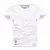 Camiseta masculina de algodão cor sólida camisa masculina causal na internet
