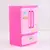 Moda mini acessórios geladeira para boneca barbie casa dos sonhos móveis cozinha conjunto - comprar online