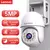 Lenovo 5mp inteligente wifi câmera ptz ao ar livre 5x zoom rastreamento digital - comprar online