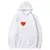 Homens e mulheres com capuz estampado Harajuku, tops casuais. Blusa de frio