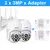 Smar 1080p armazenamento em nuvem sem fio ptz câmera ip speed dome cctv câmera na internet