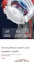 Brushless Broca Elétrica Tapping, Furadeira De Impacto Sem Fio, Metal Ratchet Chuck na internet