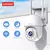 Lenovo 5mp inteligente wifi câmera ptz ao ar livre 5x zoom rastreamento digital - loja online