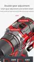 Brushless Broca Elétrica Tapping, Furadeira De Impacto Sem Fio, Metal Ratchet Chuck - loja online