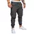 Calças masculinas finas moda casual jogger calças 2020 streetwear