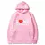 Imagem do Homens e mulheres com capuz estampado Harajuku, tops casuais. Blusa de frio