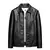 Nova jaqueta de couro moda masculina, jaqueta tamanho asiatico M-7XL