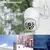 Smar 1080p armazenamento em nuvem sem fio ptz câmera ip speed dome cctv câmera