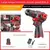 Brushless Broca Elétrica Tapping, Furadeira De Impacto Sem Fio, Metal Ratchet Chuck