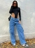 Pantalon cargo tiro bajo