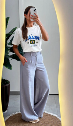 Pantalona Lis Cinza