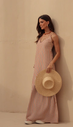 Vestido Ivy Listras - CLUBE AMMAN 